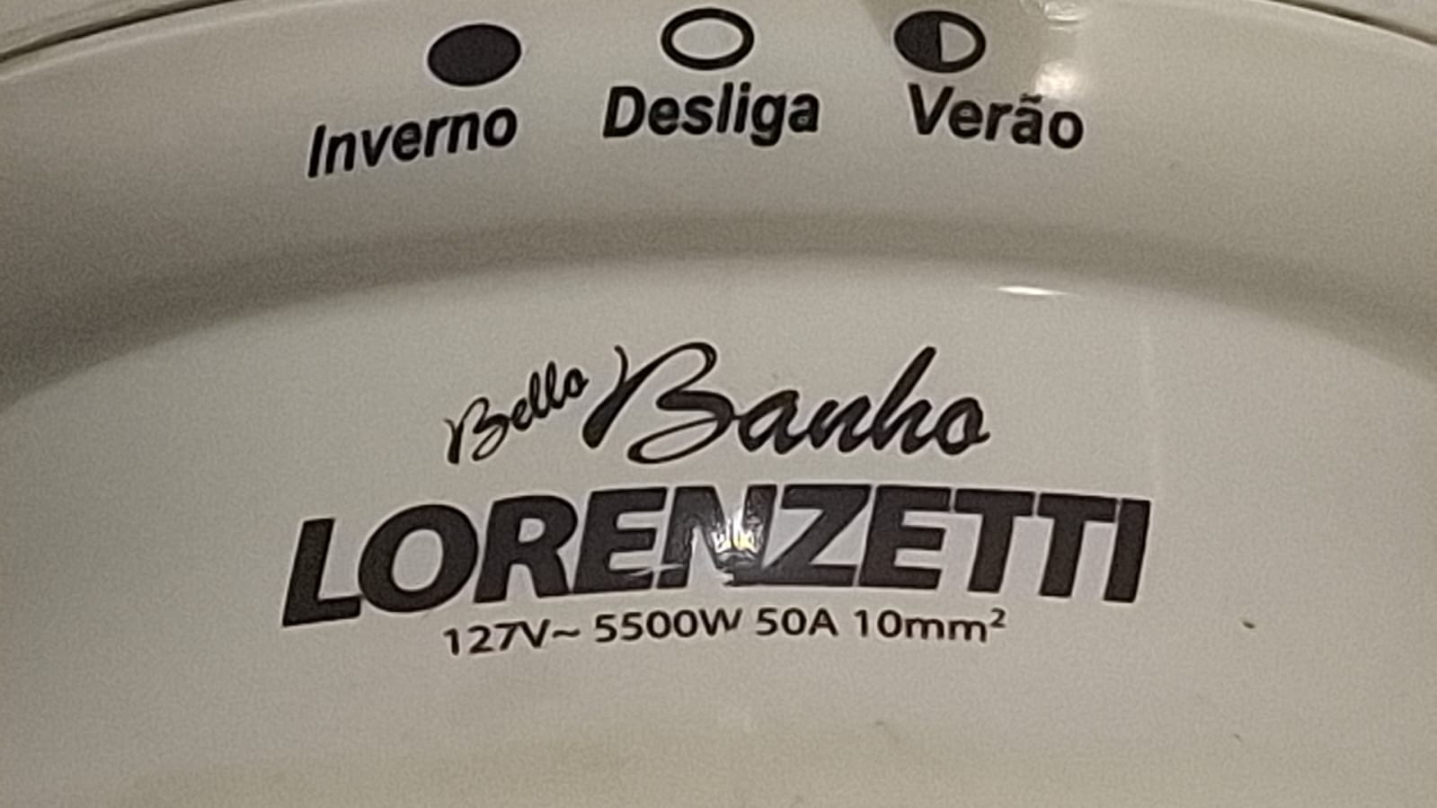 potência do chuveiro